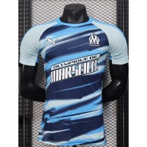 2025/26 Marseille Blue Player Training Shirts