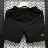WQD Black Casual Shorts Pants