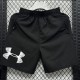 WQD Black Casual Shorts Pants