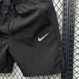WQD Black Casual Shorts Pants