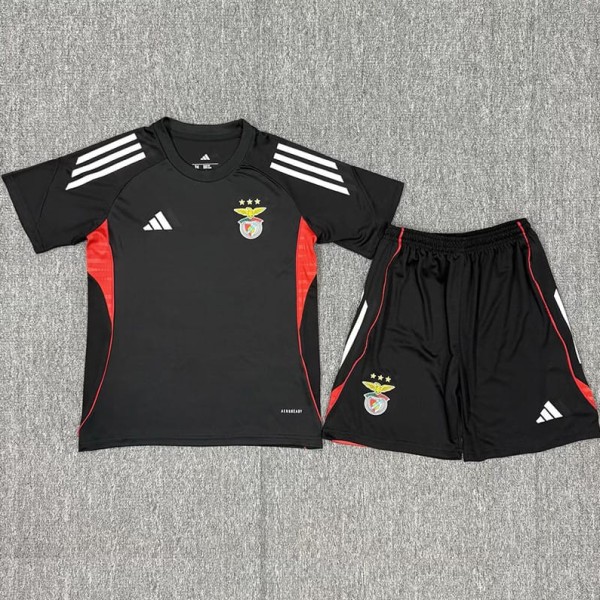 2025/26 Benfica Special Edition Black Fans Kids Soccer jersey