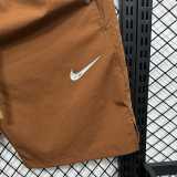 WQD Brown Casual Shorts Pants