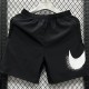 WQD Black Casual Shorts Pants