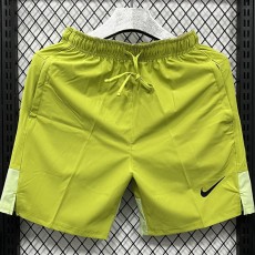 WQD Fluorescent green Casual Shorts Pants