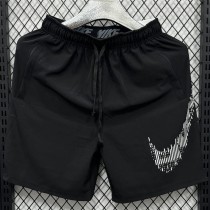 WQD Black Casual Shorts Pants