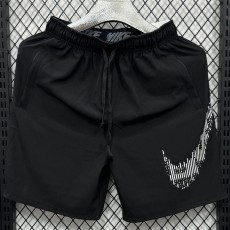 WQD Black Casual Shorts Pants