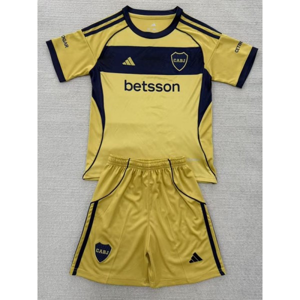 2025/26 Boca Juniors Away Fans Kids Soccer jersey