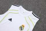 2025/26 R MAD White Tank top Training Shorts Suit