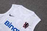 2025/26 CHE White Tank top Training Shorts Suit