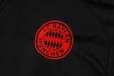 2025/26 Bayern Black Half Pull Tracksuit