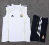 2025/26 R MAD White Tank top Training Shorts Suit