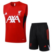 2025/26 LIV Red Tank top Training Shorts Suit