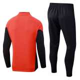 2025/26 Bayern Red Half Pull Tracksuit