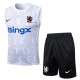 2025/26 CHE White Tank top Training Shorts Suit
