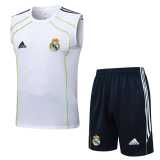 2025/26 R MAD White Tank top Training Shorts Suit