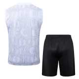2025/26 CHE White Tank top Training Shorts Suit