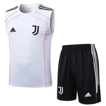 2025/26 JUV White Tank top Training Shorts Suit