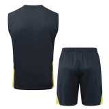 2025/26 R MAD Dark gray Tank top Training Shorts Suit