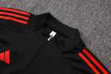 2025/26 Bayern Black Half Pull Tracksuit