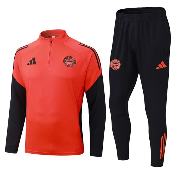 2025/26 Bayern Red Half Pull Tracksuit
