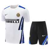 2025/26 INT White Training Shorts Suit