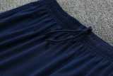 2025 Dark Blue Half Pull Tracksuit