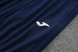 2025 Dark Blue Half Pull Tracksuit