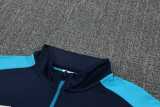 2025 Blue Half Pull Tracksuit