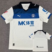 2025/26 Alaves Away White Fans Soccer jersey