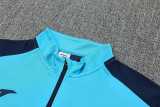 2025 Dark Blue Half Pull Tracksuit