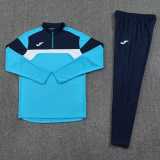 2025 Blue Half Pull Tracksuit