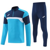 2025 Blue Half Pull Tracksuit