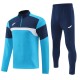 2025 Blue Half Pull Tracksuit