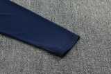 2025 Dark Blue Half Pull Tracksuit