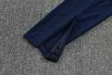2025 Dark Blue Half Pull Tracksuit