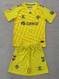 2025/26 Real Betis GKY Yellow Fans Kids Soccer jersey