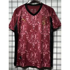 2025/26 Galatasaray SK 3RD Crimson 五星 Fans Soccer jersey