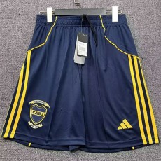 2025/26 Boca Juniors Home Dark Blue Fans Soccer Shorts