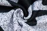 WQD Black white Shorts Pants