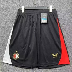 2025/26 Feyenoord Rotterdam Home Fans Soccer Shorts