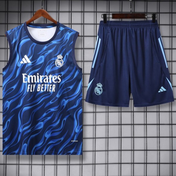 2025/26 R MAD Blue Tank top and Training Shorts Suit