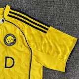 2025/26 Al Nassr FC Home Yellow Fans Soccer jersey