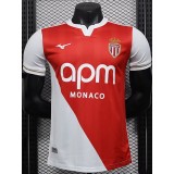 [PLAYER] 2025/26 Monaco Home Red Player Soccer jersey