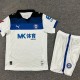 2025/26 Alaves Away White Fans Kids Soccer jersey