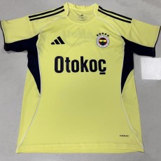 2025/26 Fenerbahce SK Away Yellow Fans Soccer jersey