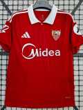 2025/26 Sevilla Away Red Fans Soccer jersey