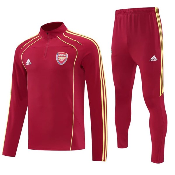 2025/26 ASN Red Half Pull Tracksuit
