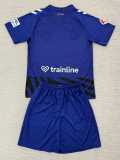 2025/26 Real Betis GKL Dark Blue Fans Kids Soccer jersey