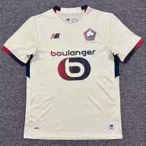 2025/26 Lille Away White Fans Soccer jersey