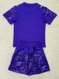 2025/26 Marseille GKP Purple Fans Kids Soccer jersey
